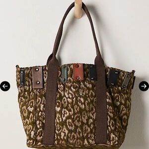 NWT Free People Kira Wild Tote discontinued bag- very soft- has zipper closure